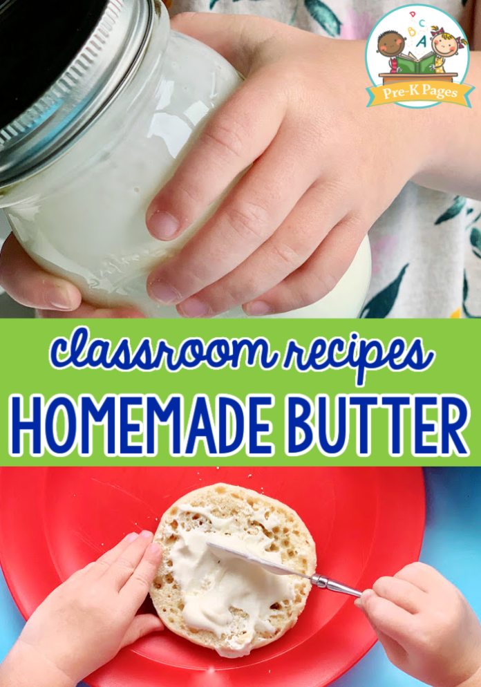 How to Make Butter Preschool Activity