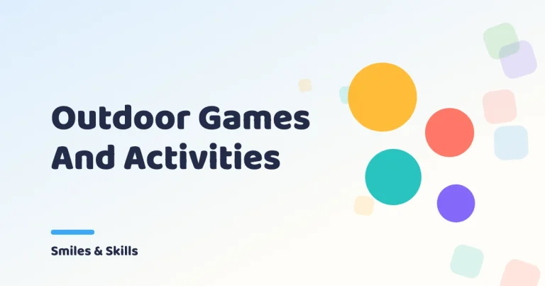 Outdoor Games And Activities For Preschoolers