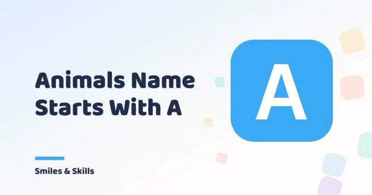 Animals Name Starts With A: Amazing A-Z Animal Adventure
