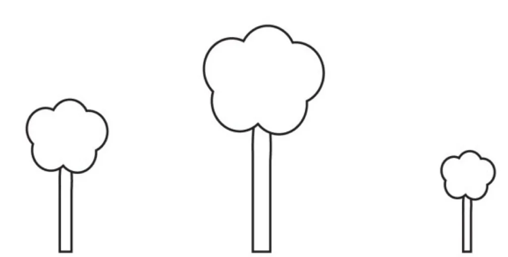 Circle the tallest object free preschool worksheet