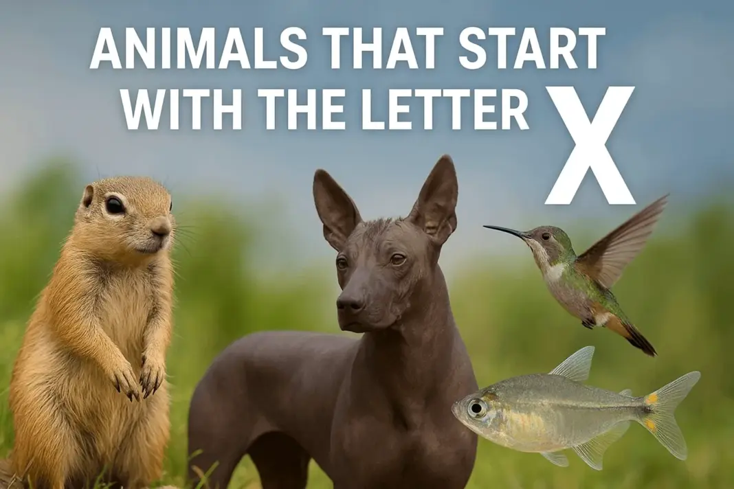 Animals That Start With the Letter X