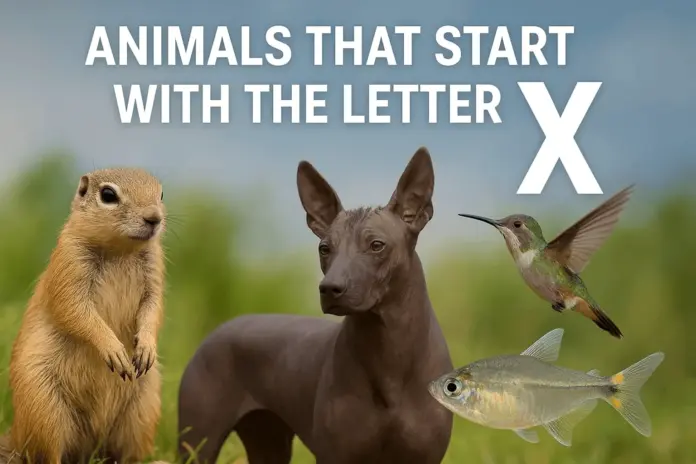 Animals That Start With the Letter X Animals That Start With the Letter X