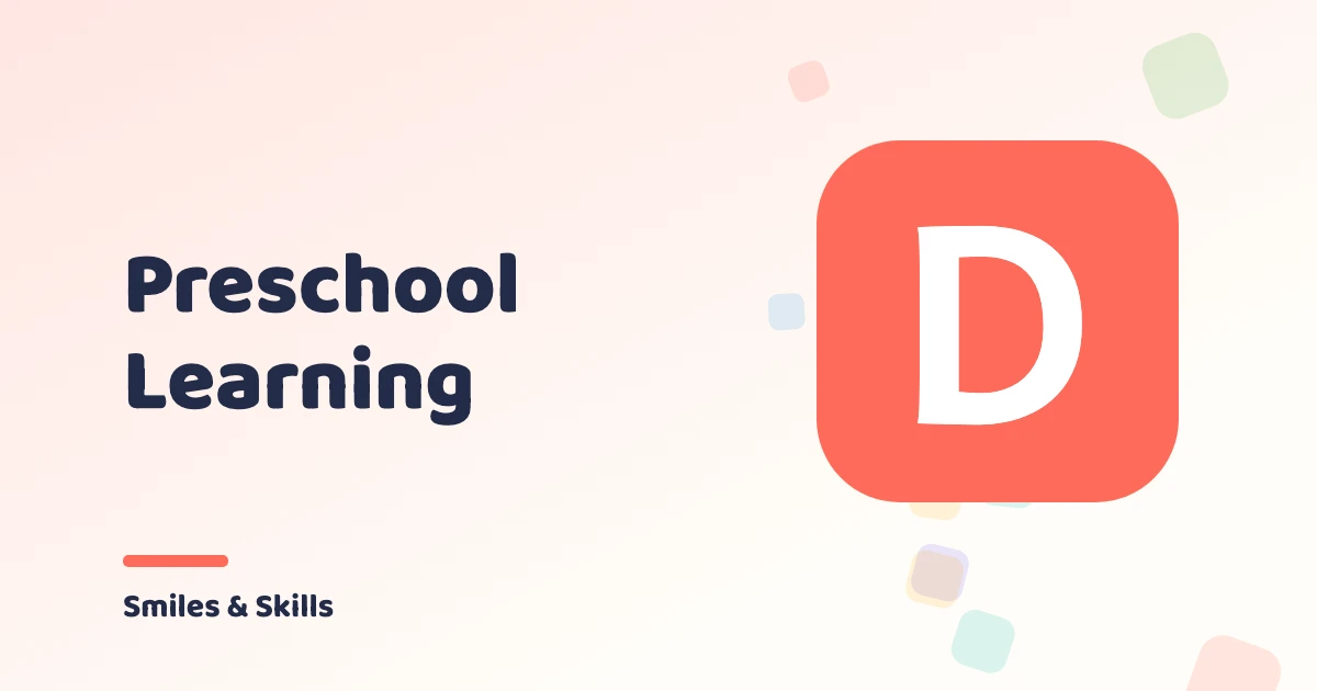 Preschool Learning: List of Animals that starts with the Letter D