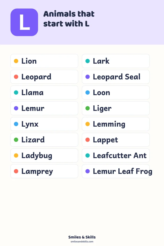 16 Animals That Start With the Letter L