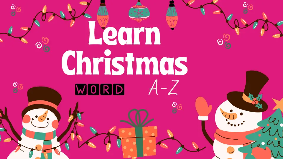 christmas-word-learning