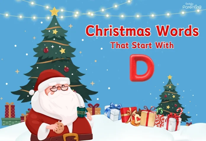 Christmas Words That Start With D