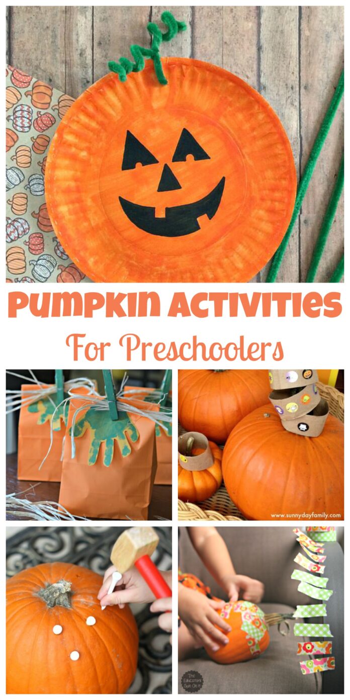 Pumpkin Activities for Preschool