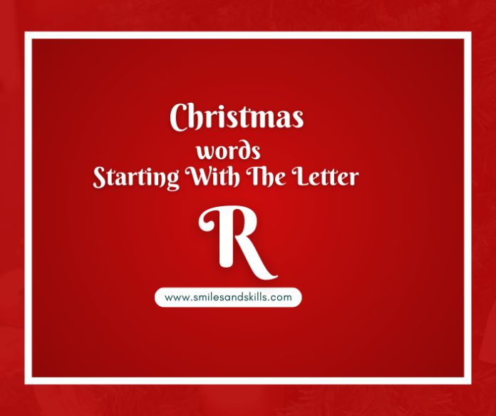 Christmas Words That Start With R