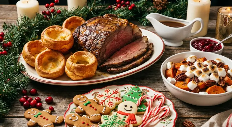 Yummy Christmas Foods with Y