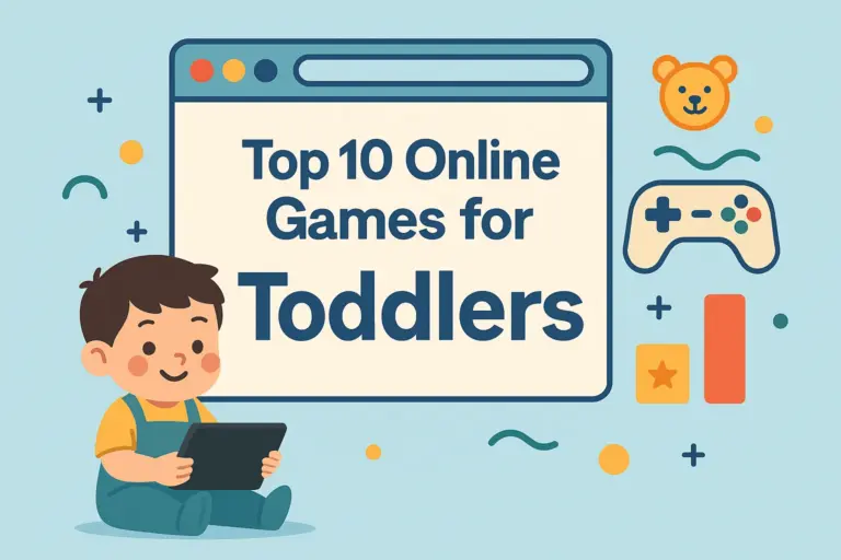 Top 10 Online Games for Toddlers