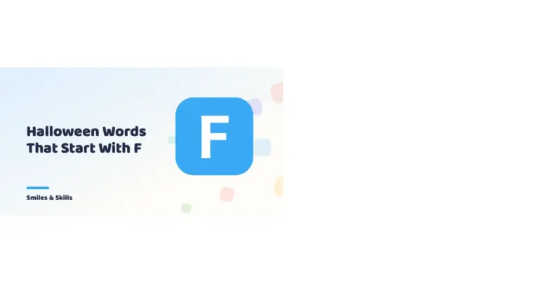 Halloween words that start with F