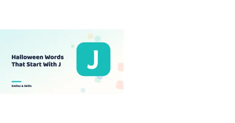 Halloween words that start with J