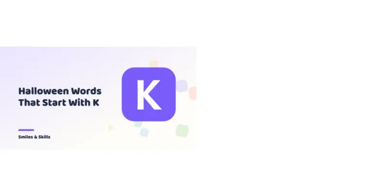 Halloween words that start with K