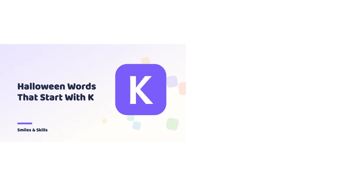 Halloween words that start with K