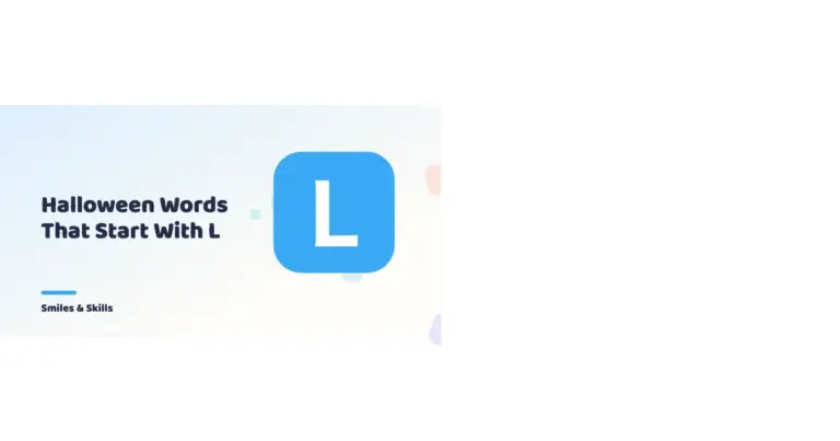 Halloween words that start with L
