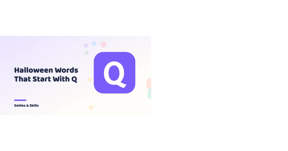 Halloween words that start with Q