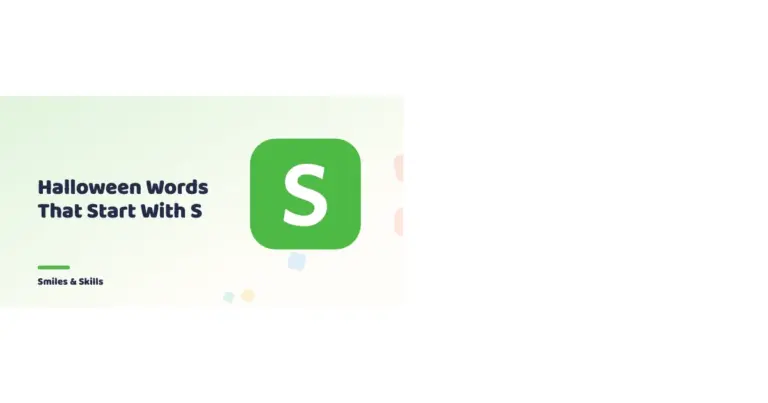 Halloween words that start with S