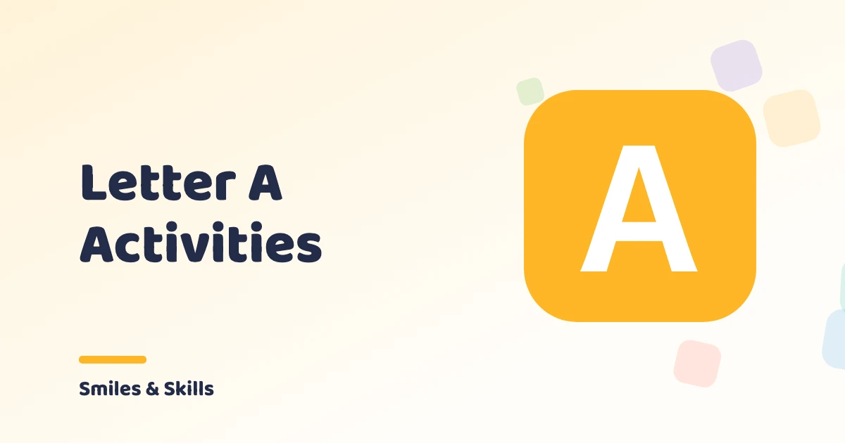 Letter A Activities for Preschoolers: 3 Ideas + 3 Free Printables