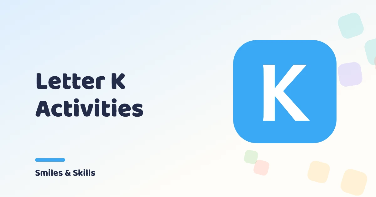 Letter K Activities for Preschoolers: 3 Ideas + 3 Free Printables