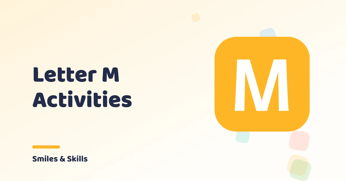 Letter M Activities for Preschoolers: 3 Ideas + 3 Free Printables