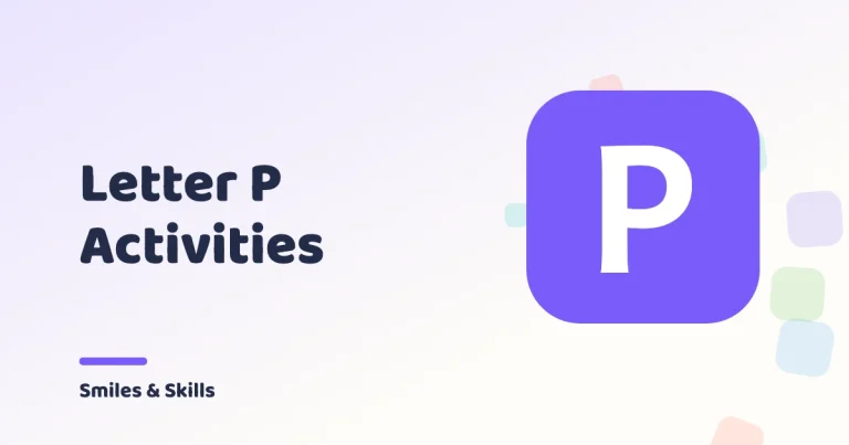 Letter P Activities for Preschoolers: 3 Ideas + 3 Free Printables
