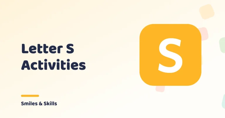 Letter S Activities for Preschoolers: 3 Ideas + 3 Free Printables