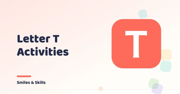 Letter T Activities for Preschoolers: 3 Ideas + 3 Free Printables