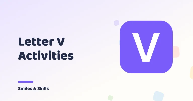 Letter V Activities for Preschoolers: 3 Ideas + 3 Free Printables