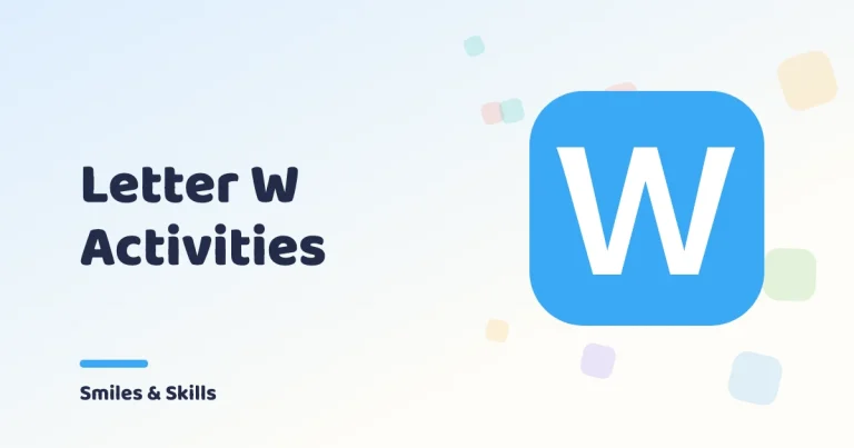 Letter W Activities for Preschoolers: 3 Ideas + 3 Free Printables