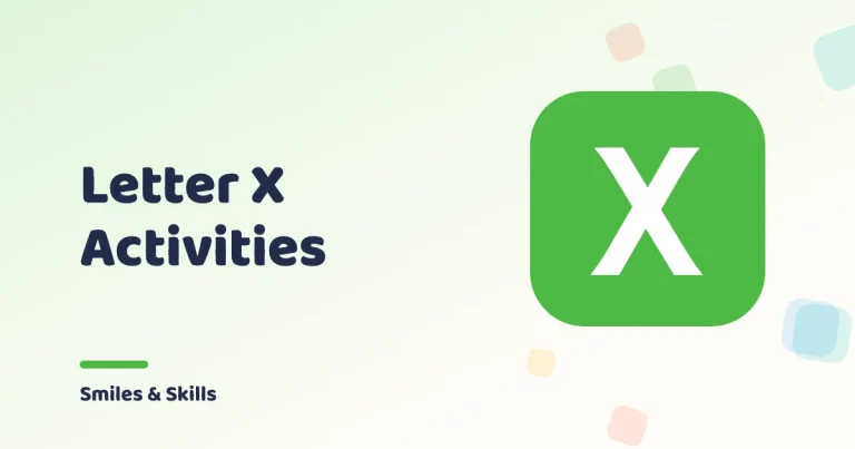 Letter X Activities for Preschoolers: 3 Ideas + 3 Free Printables