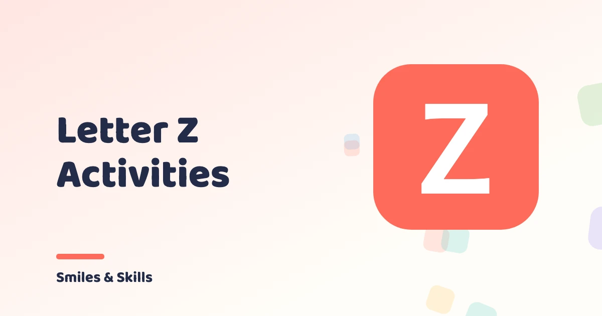 Letter Z Activities for Preschoolers: 3 Ideas + 3 Free Printables